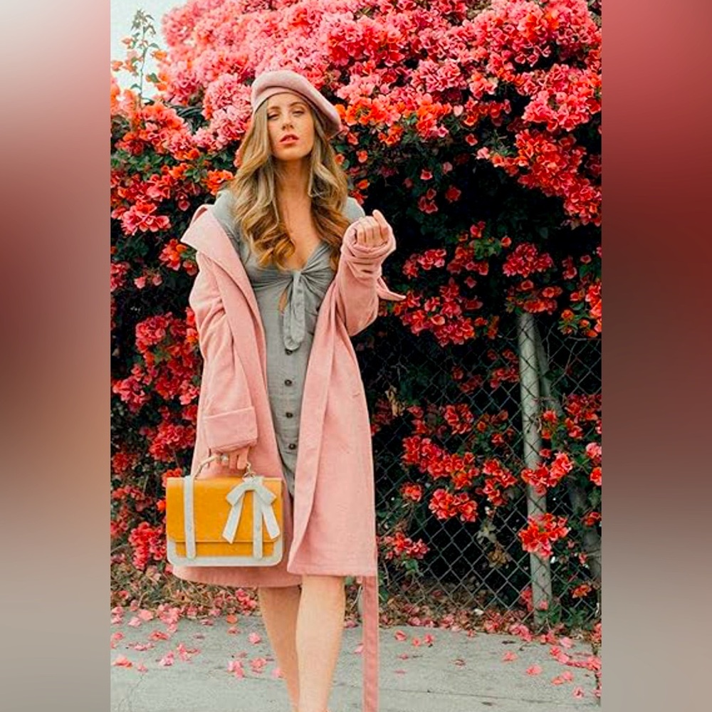 ECOSUSI Vegan Leather Crossbody Bag..Satchel..Shoulder Bag